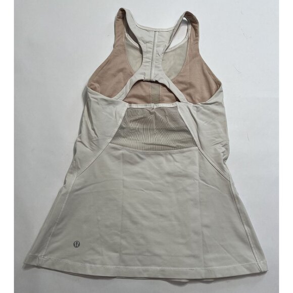 Lululemon Mesh With Me Tank in White - Picture 4 of 5